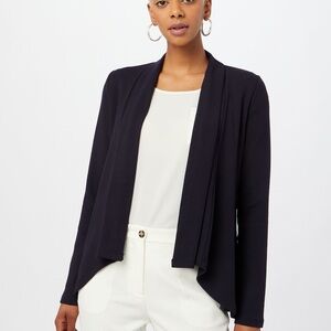 French Connection Josie Open Front Black Cardigan 2